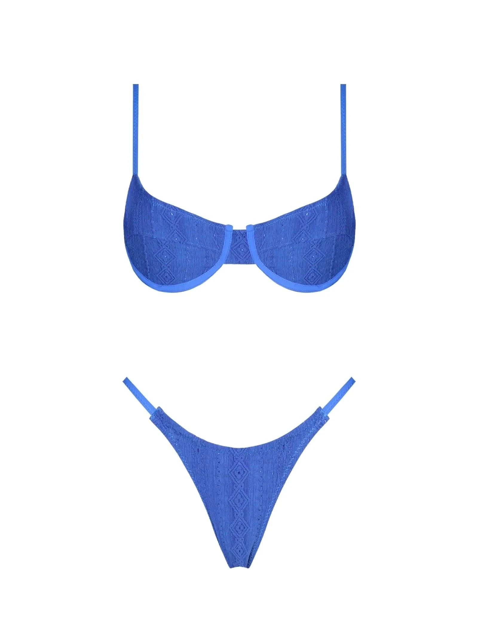 lyanna top royal blue