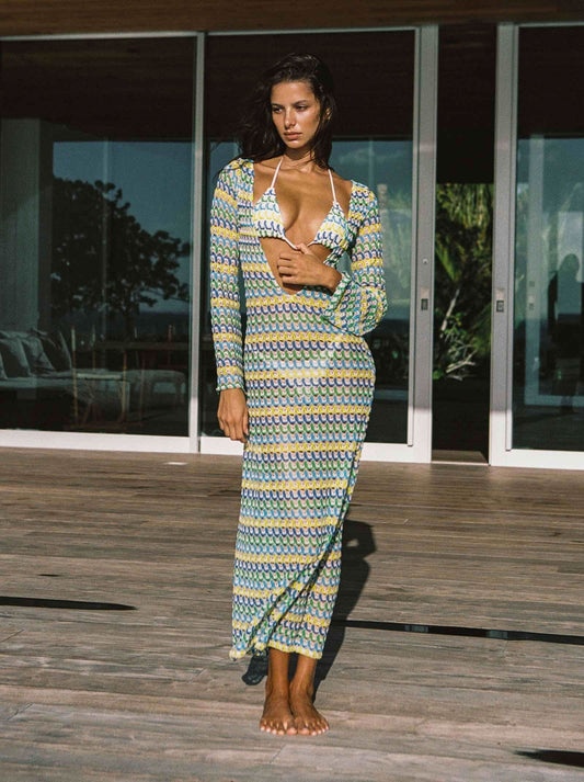 carole long dress eleuthera - ONEONE SWIMWEAR