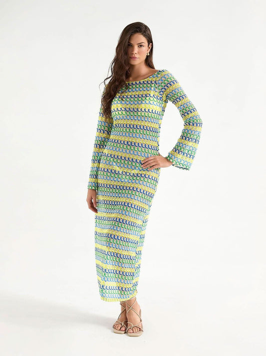 carole long dress eleuthera - ONEONE SWIMWEAR