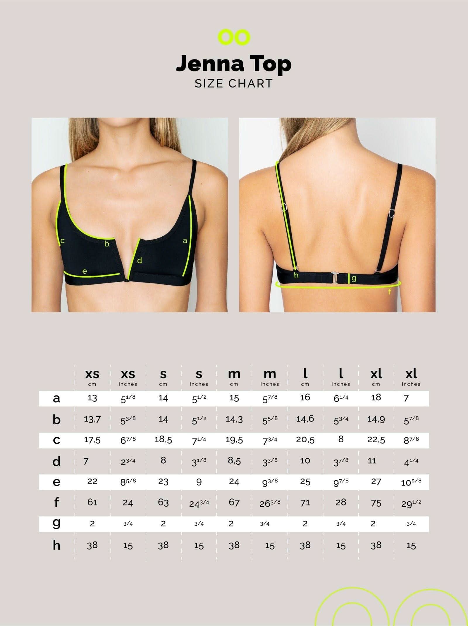 jenna top americana - ONEONE SWIMWEAR